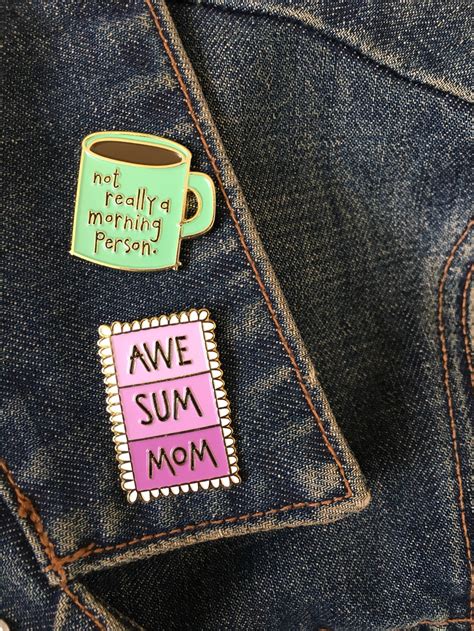 awesome mom enamel pin best mom pin mother s day pin etsy canada
