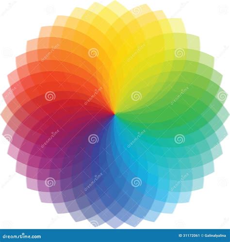 Rgb Color Wheel Spectrum Selector Picker Rgb Palette Logo Vector