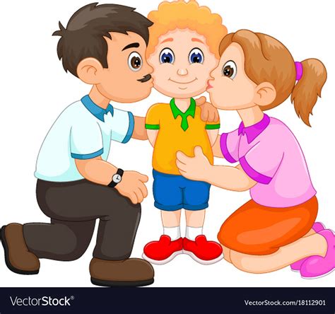 Father Mother And Baby Cartoon Images Baby Viewer