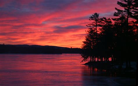 Lake View Sunset wallpaper | 1280x800 | #30682