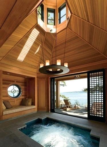 Indoor Hot Tub Beach House With An Pool Tubs Near Me Spa Covers