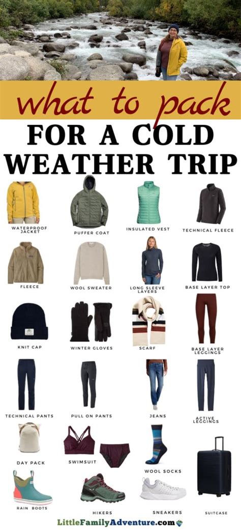 23 Clothing Essentials For Winter Travel What To Pack For A Cold