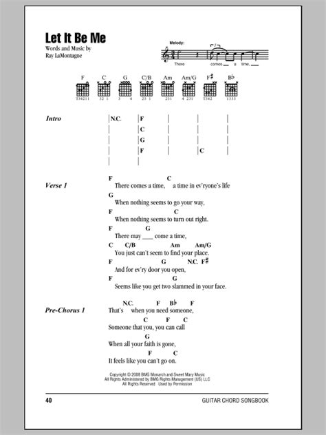 From progressive rock covers by stéphane albanese. Let It Be Me by Ray LaMontagne Guitar Chords/Lyrics ...