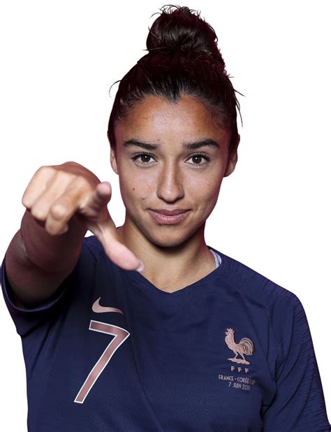 Sakina karchaoui, née le 26 janvier 1996, est une footballeuse internationale française qui évolue au poste d'arrière gauche. Sakina Karchaoui football render - 73515 - FootyRenders