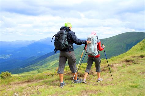 Free photo: People Hiking - Adventure, Sky, Scenic - Free Download - Jooinn