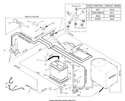 Murray 30500x92a Lawn Tractor 1998 Parts Diagram For Electrical System