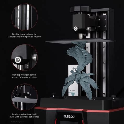 Elegoo Saturn 2 Msla 3d Printer Uv Resin Photocuringb09v18yjmg