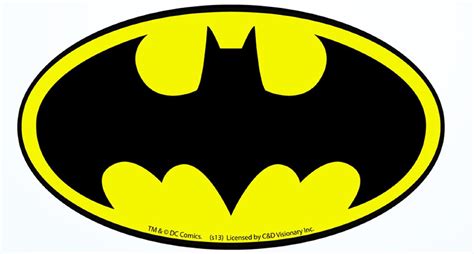 Sticker Dc Comic Batman Logo Sign Licensed New Ts Toys S Dc