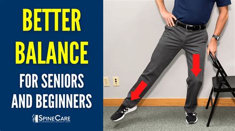 Easy Balance Exercises For Seniors And Beginners Spinecare