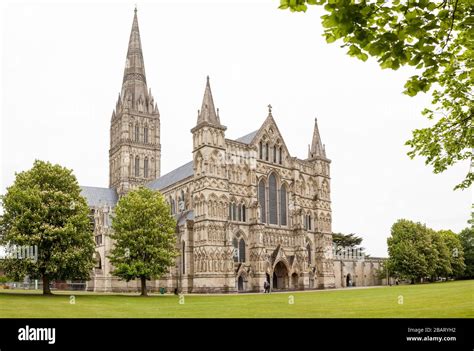 Salisbury Cathedral And Its Park Salisbury Cathedral And Its Park A