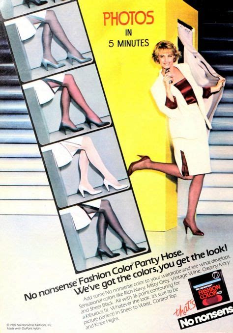 Vintage 80s Pantyhose Nylons And Tights Came In Lots Of Awesome Colors