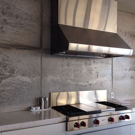 Concrete Texture Backsplash Concrete Kitchen Kitchen Backsplash