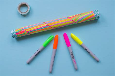 Kids Crafts How To Make A Colourful Rainstick
