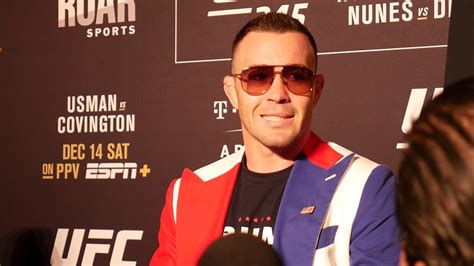 Colby Covington Ufc 245 Pre Fight Scrum Video Youtube