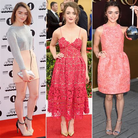 Maisie Williams From Game Of Thrones Best Outfits Photos Popsugar