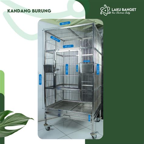 Jual Kandang Burung Macaw Full Stainless Kandang Kucing Kandang