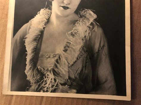 Constance Talmadge Rare Early Vintage Original Autographed 810 Photo