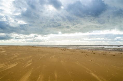 Beach And Cloudy Sky Free Stock Photo Public Domain Pictures