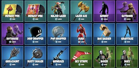 Fortnite Item Shop Update For April 2021 Every Purchasable Item