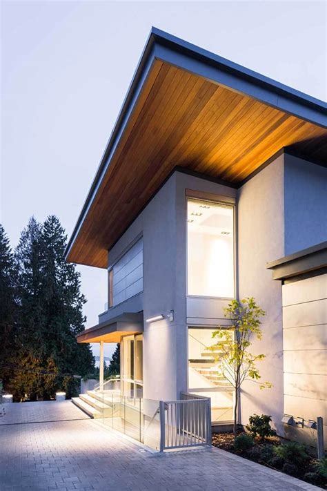 Refrain from underrating the value of good roof style. Mathers Avenue Residence Features A Butterfly Roof