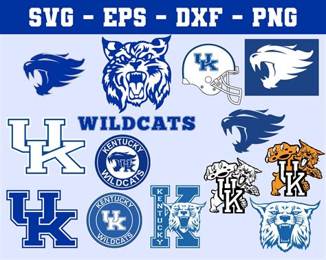 Kentucky Wildcats Football Ncaa Logo Svg Eps Dxf Png