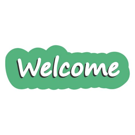 Welcome Stickers Free Communications Stickers