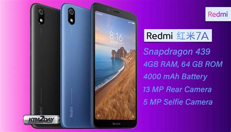 While for the selfie, it uses 5 megapixel camera on the top of the phone. Redmi 7A Price in Nepal - Specification, Features, Review ...
