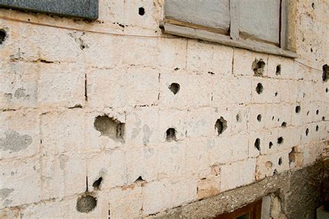 690 Bullet Holes Wall Photos Stock Photos Pictures And Royalty Free