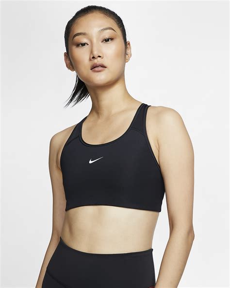 Nike Dri Fit Swoosh Womens Medium Support 1 Piece Pad Sports Bra