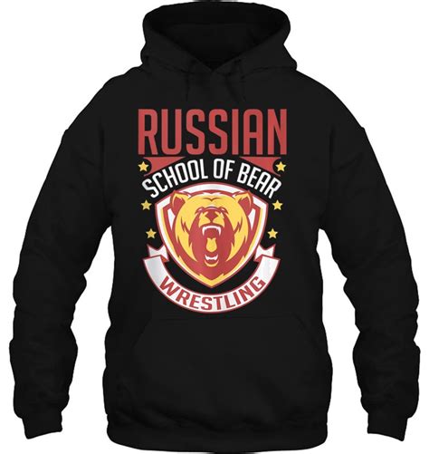 Russian Bear Wrestling Mma Bjj Grappling Martial Arts T