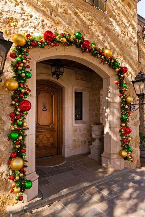 Cómo Decorar Tu Puerta En Navidad De 50 Fotos De Puertas Decoradas