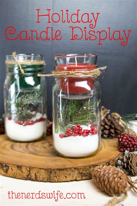 10 Festive Christmas Mason Jar Crafts