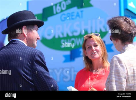 Princess Anne Speaks To Emma Stothard An Artist At The 160th Great