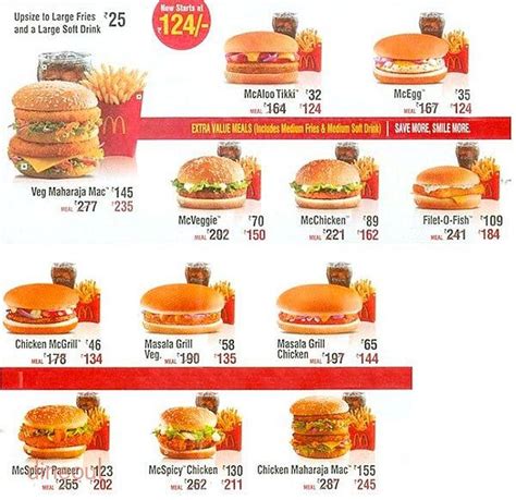 Choose from the best mcdonalds burgers like, maharaja mac, mcaloo tikki, mcveggie, mcchicken, mcpuff & a wide variety of mcdonalds desserts. Menu of McDonald's, Ellis Bridge, Ahmedabad | Dineout ...
