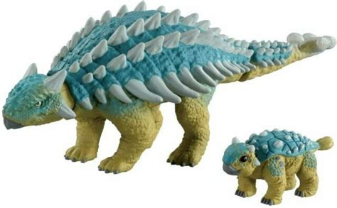 Takara Tomy Ania Jurassic World Ankylosaurus And Bumpy Figures For Sale