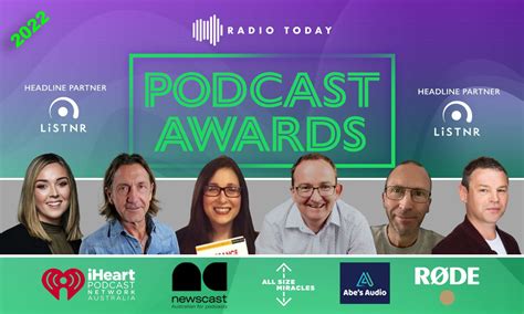 meet the judges for the 2022 radio today podcast awards pt 2
