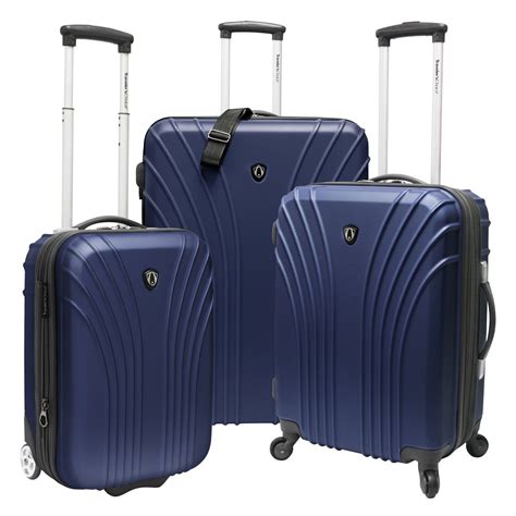Travelers Choice Cape Verde 3-Piece Ultra-Lightweight Hardsided