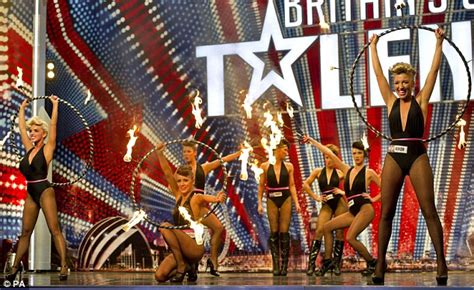 Britain S Got Talent Girls Roc Make The Most Of Their New Found Fame Daily Mail Online