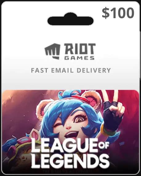 Buy 100 League Of Legends T Card Email Delivery