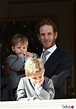 Andrea Casiraghi y sus hijos Sasha y Max en el Día Nacional de Mónaco ...