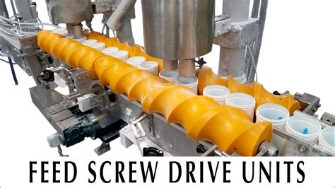 Feed Screw Drives Timing Screw Drive Units Increase Performance