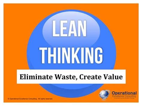 Lean Thinking By Operational Excellence Consulting Riset