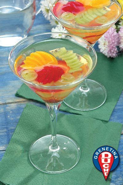 You can use 2 to 2 ½ cups of soaked fruits and nuts while baking a cake. Fruit Cocktail Gelatin | Gelatinas con fruta, Gelatina de ...
