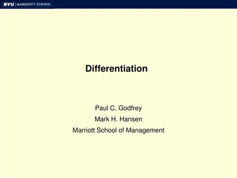 Ppt Differentiation Powerpoint Presentation Free Download Id2755622