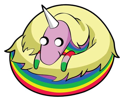 Adventure Time Lady Rainicorn Сurled Up In A Ball Adventure Time