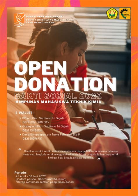Open Donasi Bakti Sosial Himatekk Unej