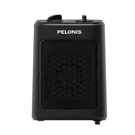 Pelonis 1500 Watt 9 In Electric Personal Ceramic Space Heater With