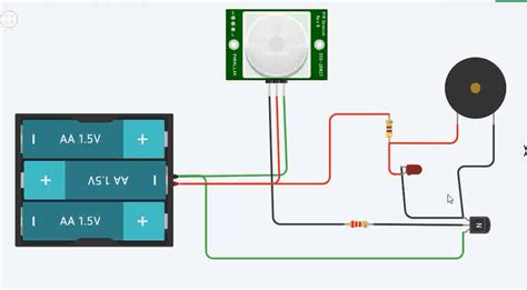 Pir Motion Detecting Circuit Without Using Arduino Microcontroller