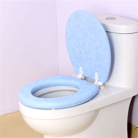 China Eco Friendly Embroidery Easy Clean Adult Soft Toilet Seat Cover