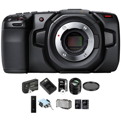 Blackmagic Design Pocket Cinema Camera 4k Kit With 12 35mm Zoom